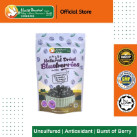Health Paradise Natural Dried Blueberries 50gm snack blueberry fruit Gluten Free Nut Free