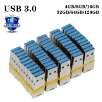 Wholesale chip Plug and play USB 3.0 High speed memory flash 4gb 8G 16GB 32GB 64GB 128G usb U disk semi-finished chip pendrive
