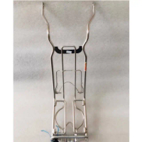Baga giữa inox Wave nhỏ ZX, Wave Alpha 2001-2004, Wave Thái 110