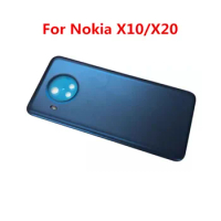 X10 X20 Real Housing For Nokia X10 X20 6.67" Battery Cover Repair Back Door Phone Rear Case + Logo