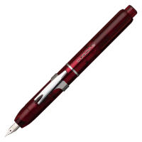 【PLATINUM 白金】CURIDAS 按壓式 紅色 鋼筆(GRAN RED 紅色)