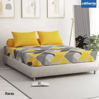 CALIFORNIA Sprei California King Fitted Bantal 4 ukuran 180x200 Sprei California Bantal 4 Raras