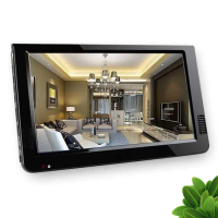 [COD] Television Mini Kecil Portable TV Monitor 10 Inch DVB-T2 Digital Analog Layar Media Player Bat