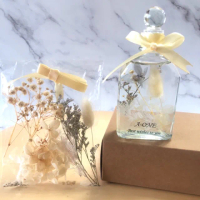 【A-ONE 匯旺】浮游花DIY材料包 乾燥花 永生花 勿忘我 蓬萊松 乾燥花 浮游花 蠟燭 緞帶 壓花花材 H22