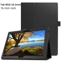 PU Leather Tablet Case for M10 TB-X605F/L X505 Protective Smart Flip Stand Cover Tablet for Lenovo Tab M10 10.1 Inch Case Cover