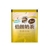 伯朗 三合一減糖香濃原味奶茶-30入/袋