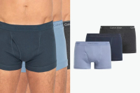 卡文克萊 - Calvin Klein 男士平角內褲 三條裝NB4002A-PRM-XL 1 套3件