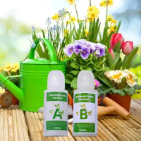 Hydroponics Nutrients fertilizer A and B plant food for Flowers Vegetable Fruit Hydroponic Plant Food Solution Liquid Fertilizer