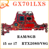 GX701LXS Mainboard For ASUS GX701L GX701LX GX701LV GX701LWS Laptop Motherboard i7-10th Gen RTX2080/V8G RAM/8GB