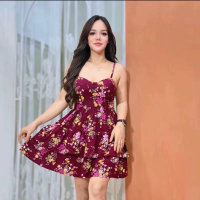 Mini dress miyabi rample with cup Casual