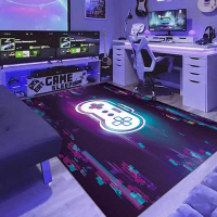 New gaming console carpet, home-use video game controller carpet, game room carpet, bedroom full car