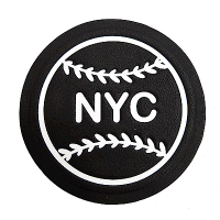 COACH NYC棒球貼紙(黑)