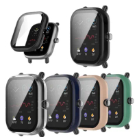 TPU Silicone Protective Shell Cover Replacement Screen Protective Case Protector Watch Case for Amazfit bip U Amazfit Pop pro