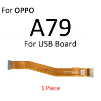 Rikey - papan induk utama, penyambung paparan LCD, kabel reben fleksibel, untuk OPPO A39 A68 A59 A72