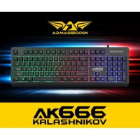 Keyboard Armaggeddon AK666 Kalashnikov Gaming Keyboard