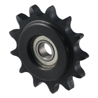 Hardware Haven Tahan lama 10mm Bore 1/2 \Pitch Rantai Idler Sprocket 13 Gigi C45 Karbon Keluli Gear