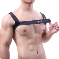 Man Exotic Tank Elastic Bandage Tops Straps Shirt Bondage Sexy Lingerie Harness Male Gay Lingerie Bondage Vest
