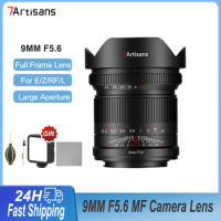 7artisans 9mm F5.6 Large Aperture Full Frame Manual Focus Camera Lens For Canon RF Nikon Z Sony E L mount cameras