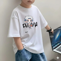 Kaos Atasan OVERSIZE GAMBAR AA GANTENG Anak Laki-Laki/Fashion anak Cowok /Atasan anak Cowok Best Sel