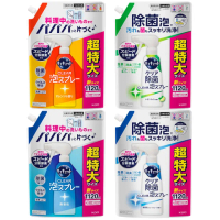 【Kao 花王】日本 珂珂透 CLEAR 除菌泡沫噴霧型洗碗精補充包 1120ml(平輸商品)
