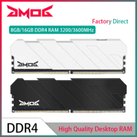 GMOG Memory DDR4 8GB 16GB 3200MHz 3600MHz RAM DDR4 For PC Desktop Dimm Computer RAM 1.2V