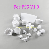 1set Full Set Plastic Buttons for PlayStation5 PS5 V1.0 Controller Joystick Cap L1 R1 L2 R2 ABXY D-pad Direction Key Kits