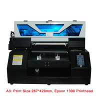 A3 A4 Flatbed Printer Procolored Multifunction LED Inkjet Printer with Ink Automatic DTG Print Phone Case Photo Tshirt Machine