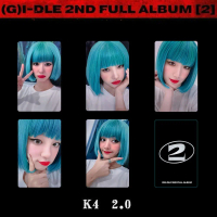 Album Gidle, 2 Ktown4u PhotoCards 2.0, Gidle, Miyeon, Yuqi, Shuhua, Soyeon, 5 mỗi bộ, Thẻ ảnh