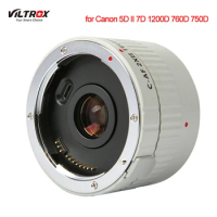 Viltrox C-AF 2XII Teleconverter Extender Auto Focus Mount Lens for Canon EOS EF Lens for Canon 5D II 7D 1200D 760D 750D Camera