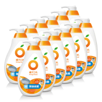 【橘子工坊】蔬果碗盤洗碗精-去油淨味(650ml x 12瓶/箱)