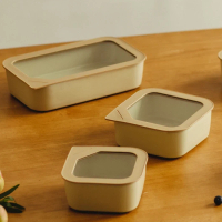 Neoflam FIKA ONE系列長方形陶瓷保鮮盒 三件套裝