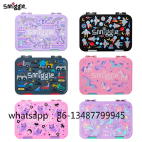 Smiggle lunch box lunch box food-grade tritan pupils children's snack lunch spring and autumn picnic