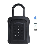 Dedicated for App Password Dual Control Smart Key Box IP65 Waterproof Dustproof White Box Customizat