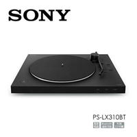 【預購~跨店點數22%回饋+限時下殺】SONY ​PS-LX310BT 無線藍牙黑膠唱盤 黑膠唱盤