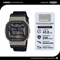 G-Shock Jam Tangan Pria DW-5610SUS-5DR Original Digital Beige