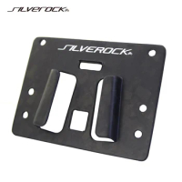 SILVEROCK Carbon Front Carrier Block Adaptor Mount For Brompton 3sixty Luggage Bag Bracket Modify