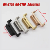 22mm Width Band Stainless Steel Adapter for Casioak GA2100 GA-2100 GAB2100 Refit Connector Accessories