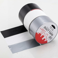 貝陽攝影膠帶高粘布基膠帶48mm黑白灰大力膠不留膠防水攝影棚道具