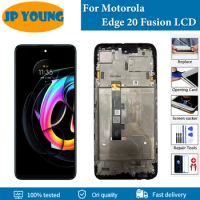 Original 6.7" LCD For Motorola Edge 20 Fusion LCD Display Touch Screen Digitizer For Motorola Edge20 Fusion LCD Replacement Part
