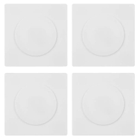 Sushen Deco 4PCS Berguna Praktikal Perkakasan Perabot Hiasan Panel Snap-on Vents Decor Cap Perlindun