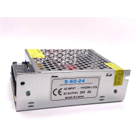 power supply S-50-24 ACINPUT : 110/220V15% DC OUTPUT: 24V 2A คําแนะนําผลิตภัณฑ์ใหม่ของเดือนนี้
