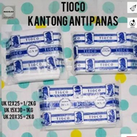plastik Tioco HDPE tahan panas 12x25-15x30-20x35 plastik anti panas / plastik HDPE kantong plastik b