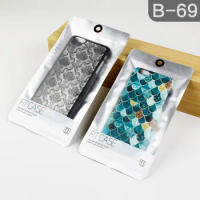 Clear plastic packaging bag for cellphone case accessories retail packing PVC CPP bag for iphone7/7plus accessories 2000pcs B-69