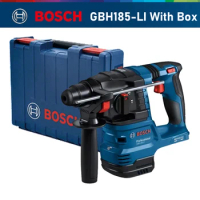 BOSCH GBH185-LI Brushless Rotary Hammer Impact Drill Bare Tool SDS PLUS 18V Rechargeable Concrete Electric Hammer With Toolbox