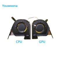 New Original Laptop CPU GPU Cooling Fan FOR ASUS Vivobook Pro15 2022 RTX3060 Pro 15X K6501ZM
