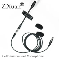 Music Instrument Microphone Condenser Cello Musical Instrument Microphone For Shure AKG Samson Wireless System XLR transmitter
