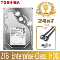 2TB Enterprise Class Hard Drive Disk HDD HD Internal SATA III 7200RPM 128M 3.5" Harddisk Harddrive 24/7 for DVR NVR CCTV