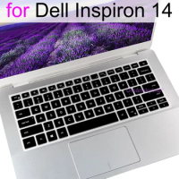 Keyboard Cover for Dell Inspiron 14 5000 5400 5401 5402 5405 5406 5408 5409 5490 5493 5494 5498 2 in 1 Fit Protector Skin Case