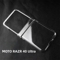 Front Back Protective Hard Case For Motorola MOTO Razr 40 Ultra Shockproof PC Transparent Phone Cover