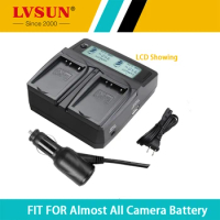 LVSUN NB-2L NB 2L NB2L NB-2LH Camera Battery Charger for Sony Canon EOS 350D 400D PowerShot G7 G9 S30 S40 S70 S80 LEGRIA HF R16